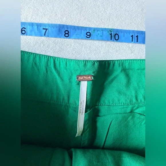 🍀 Free People Vibrant Green Skort - Picture 3 of 10